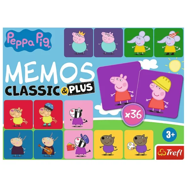 Joc Memos Classic Plus Peppa Pig 4