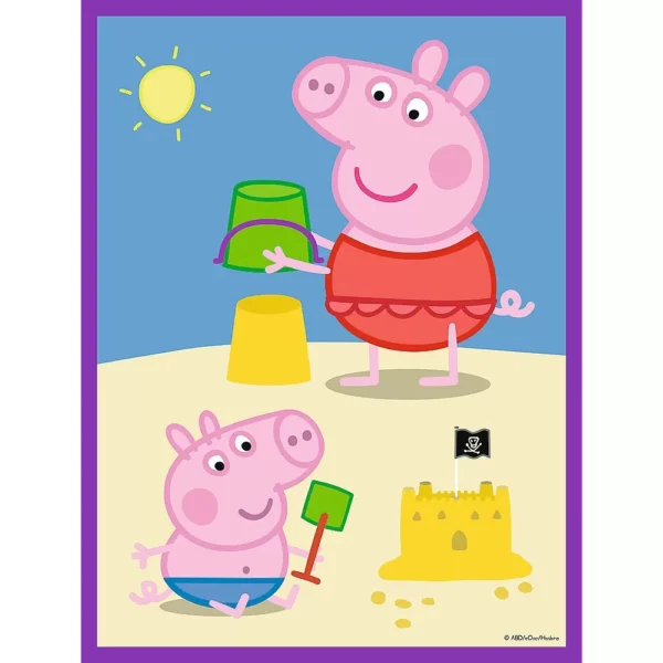Puzzle Trefl Primo Baby Maxi 2×10 Peppa Pig 2
