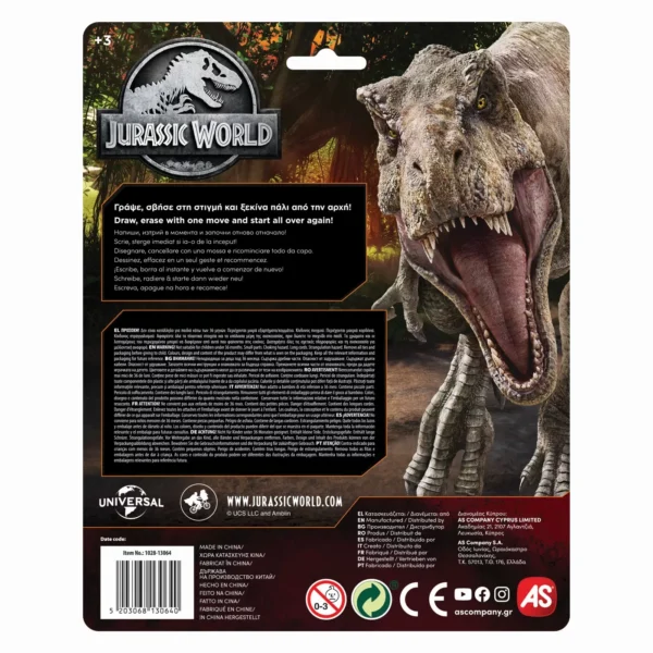 Tabla De Scris Jurassic World Magic Scribbler Travel 3