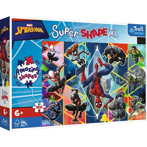 Puzzle Trefl Primo Super Shape Xxl 160 Spiderman